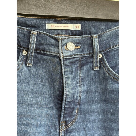 Levis 311 Shaping Skinny Women's Size 30 Blue Stretch Medium Wash Denim Jeans - Picture 8 of 8